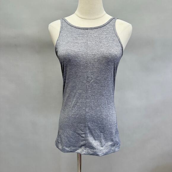 Lululemon Open Back Tank in Gray size 6 high neck yoga workout - Picture 14 of 15